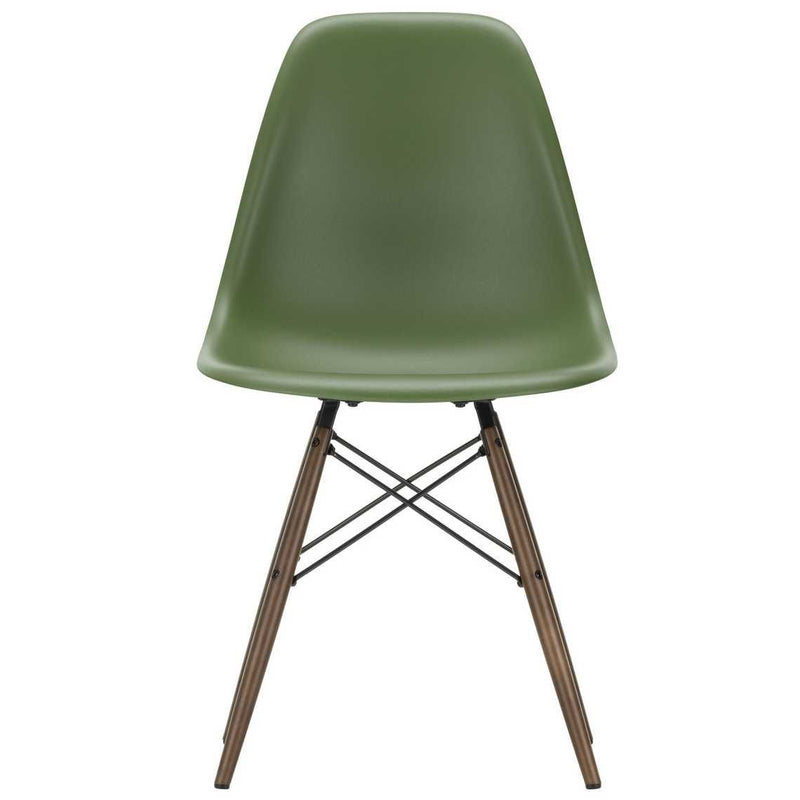 Vitra - Eames Plastic Side Chair DSW RE | forest RE / Ahorn dunkel 