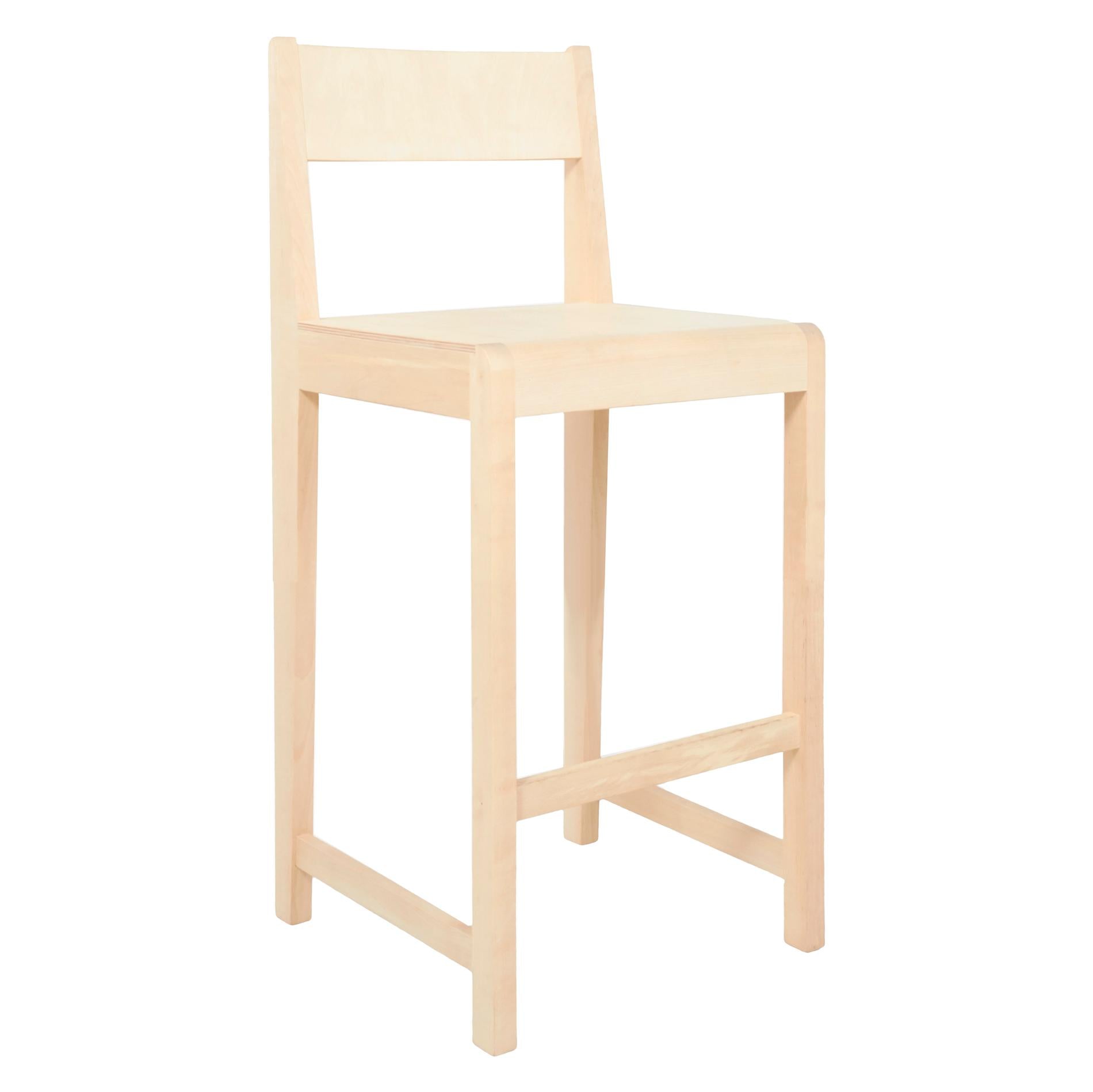 Frama - 01 Barstuhl | Birke natur / geölt / H 65 cm