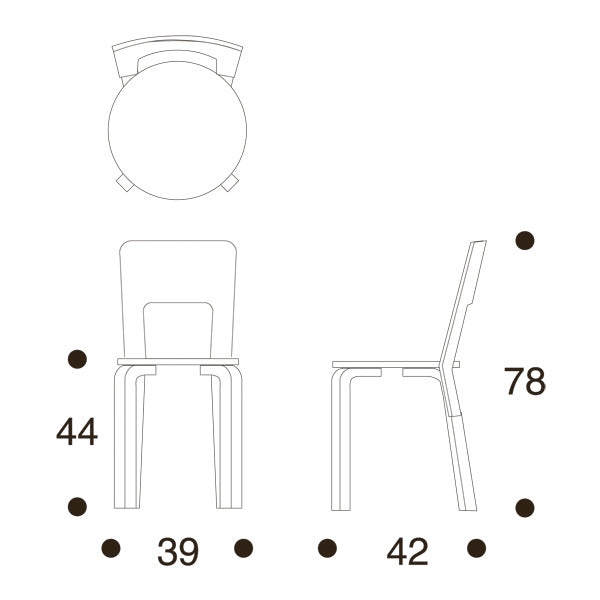 Artek - Stuhl 66
