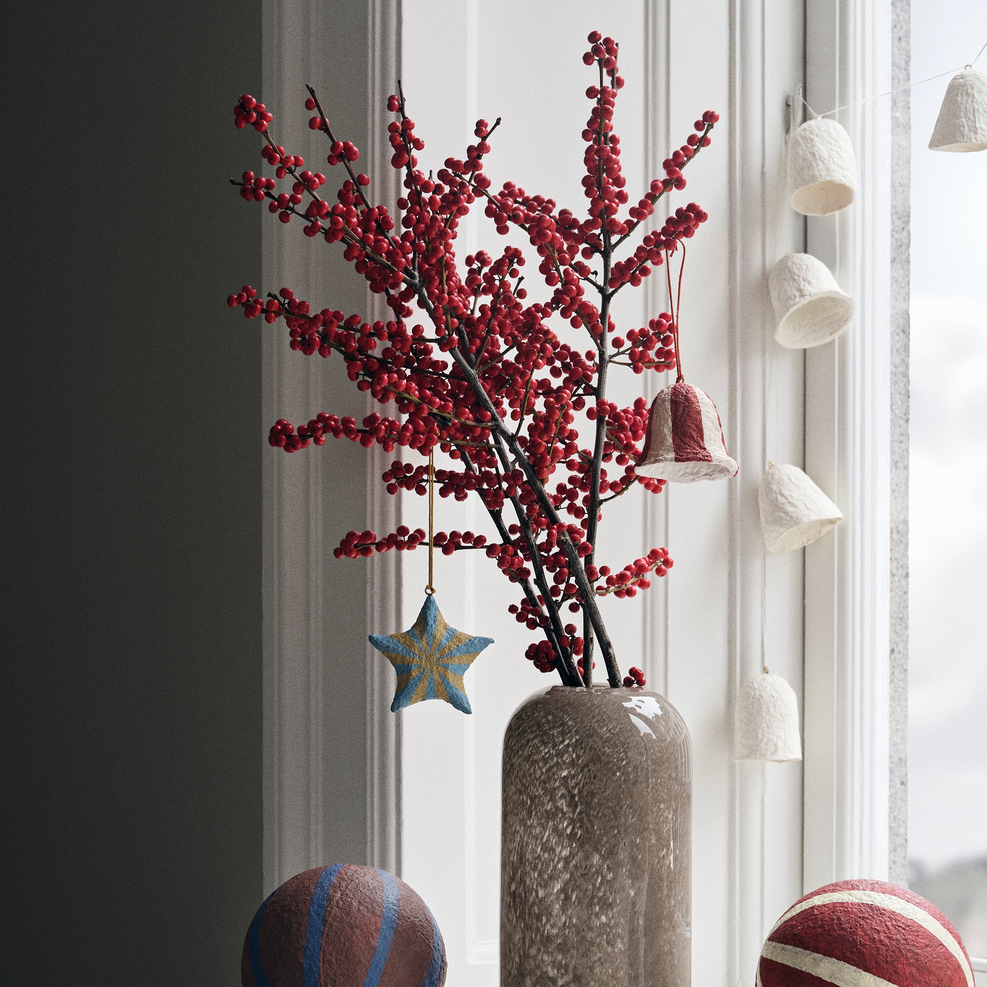 Broste Copenhagen - Christmas Pulp Glocken-Girlande