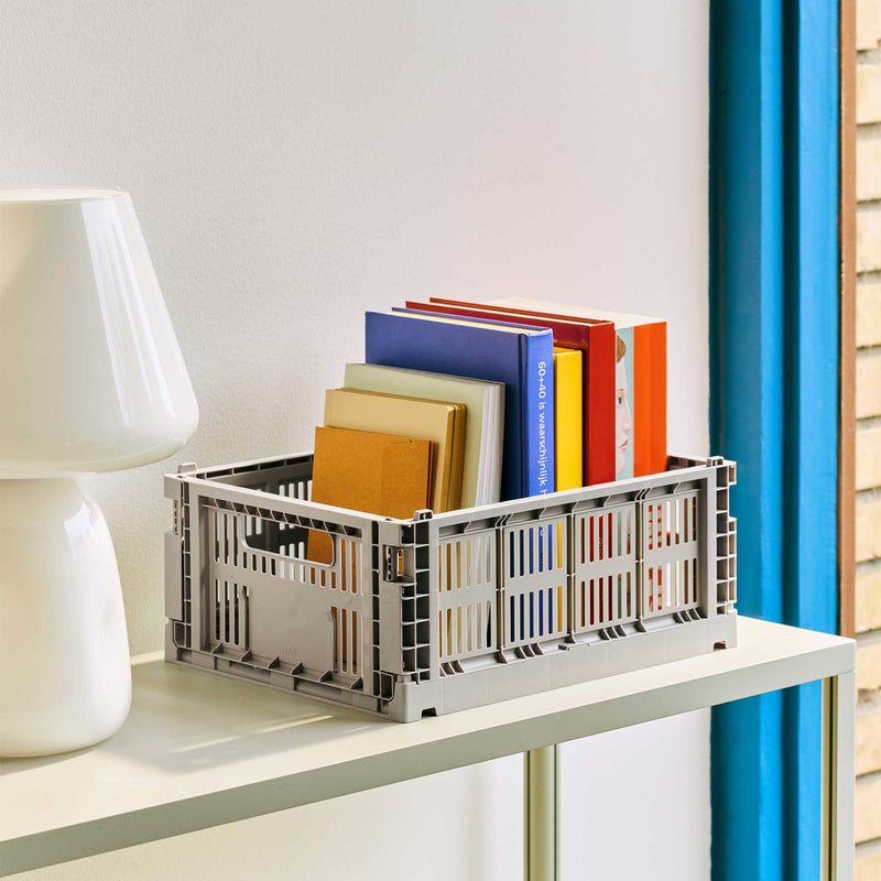 HAY - Colour Crate Korb M | grey