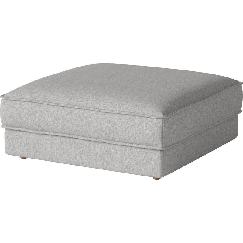 Bolia - Noora Pouf | Nantes hellgrau / 100 x 100 cm