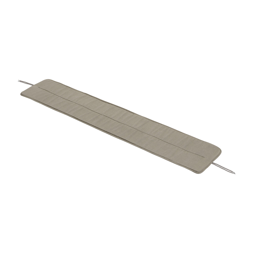 Muuto - Sitzkissen für Linear Steel Bank | L 170 cm / hellgrau