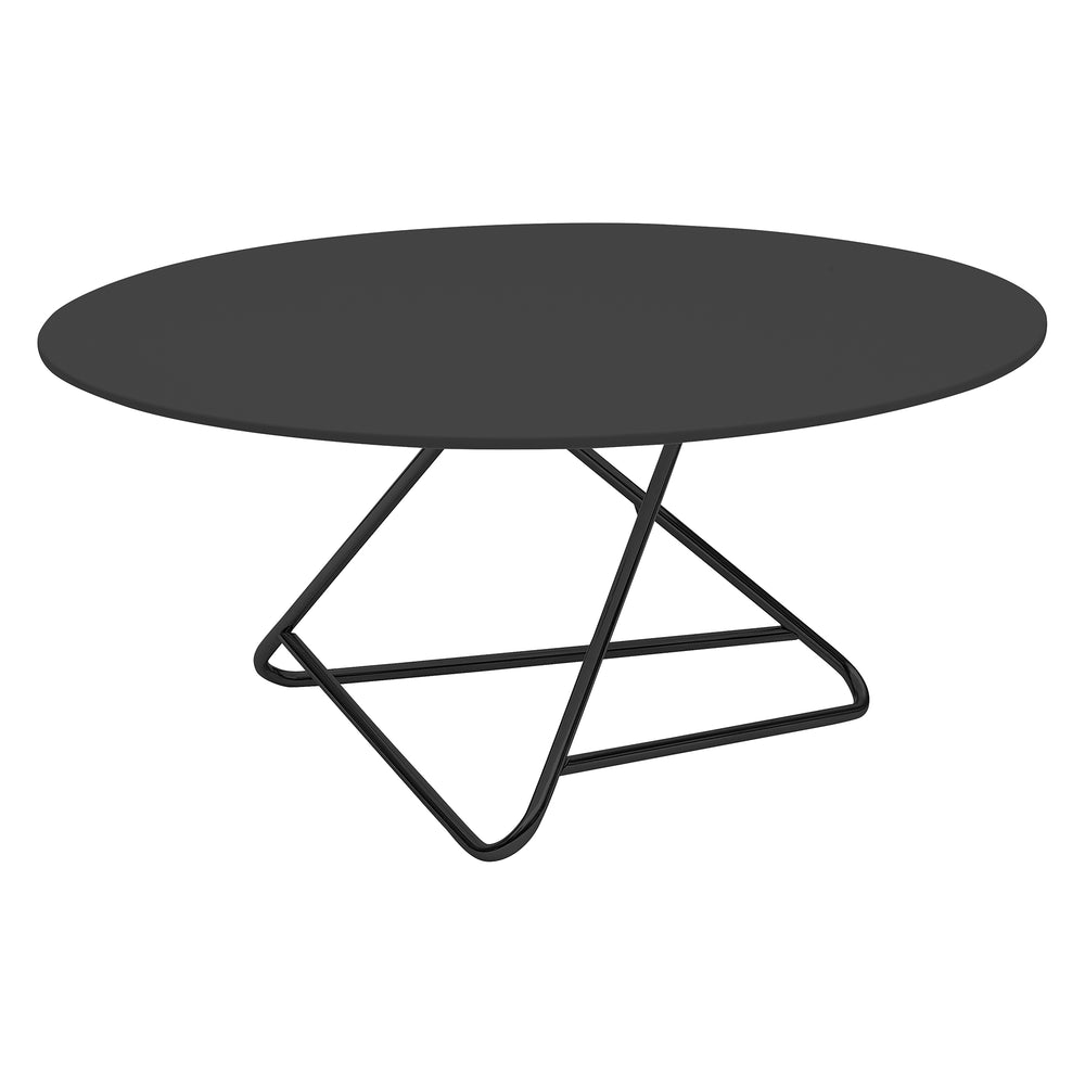 Softline - Tribeca Beistelltisch | large / schwarz lackiert