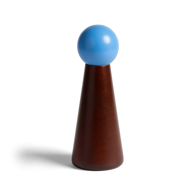 &amp;klevering - Halma Salz- und Pfeffermühle H 21 | burgundy/blau
