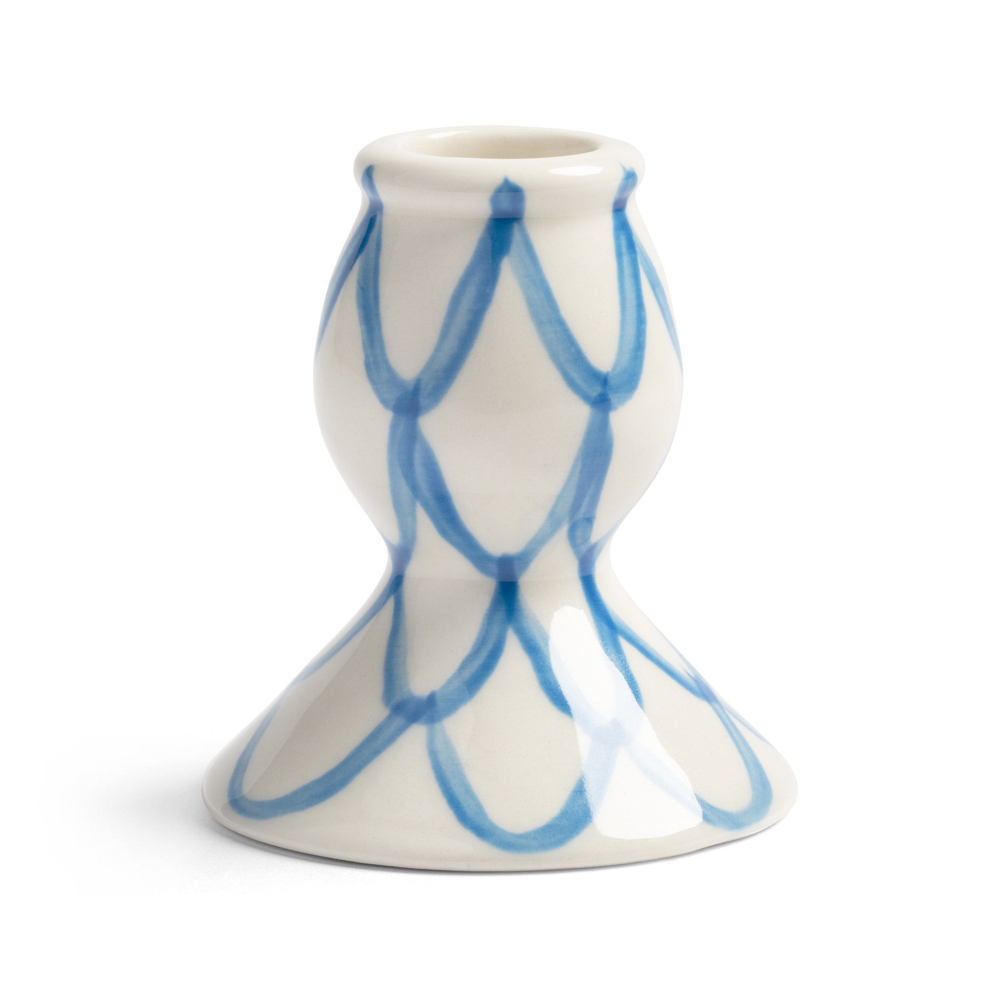 &amp;klevering - Sirène Kerzenständer | blau