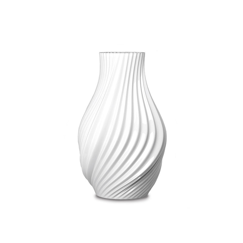 Lyngby Porcelæn - Twist Vase | H 18 cm