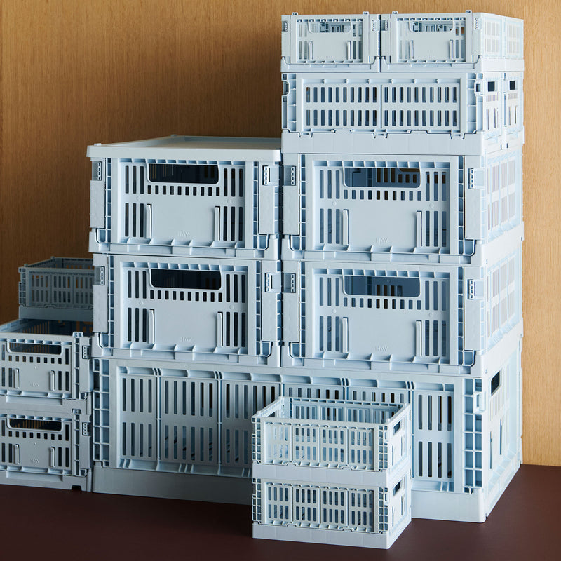 HAY - Colour Crate S Korb-Set recycled