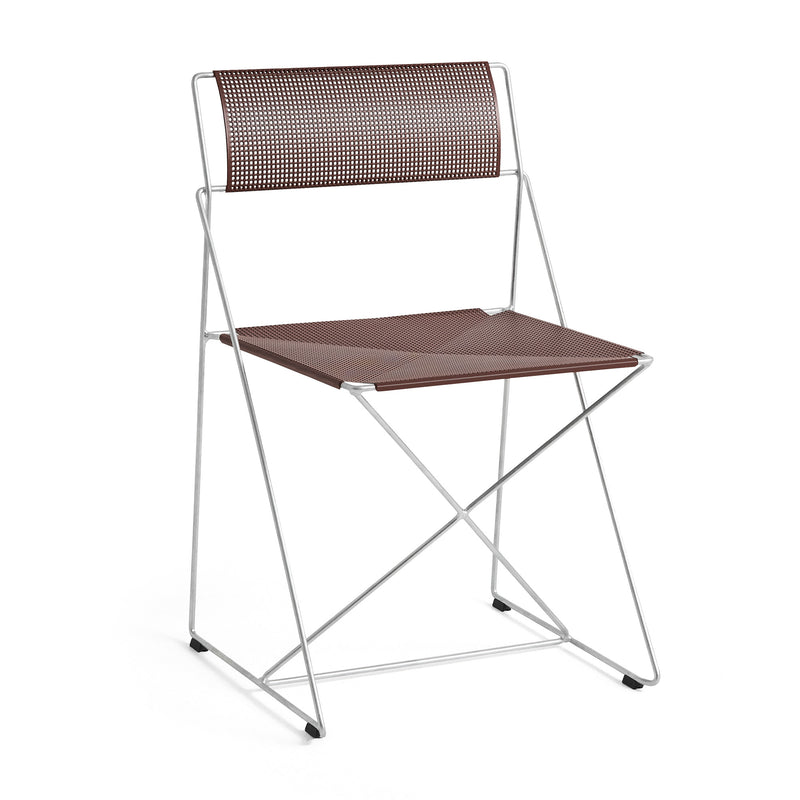 HAY - X-Line Stuhl Outdoor | iron red / feuerverzinkt