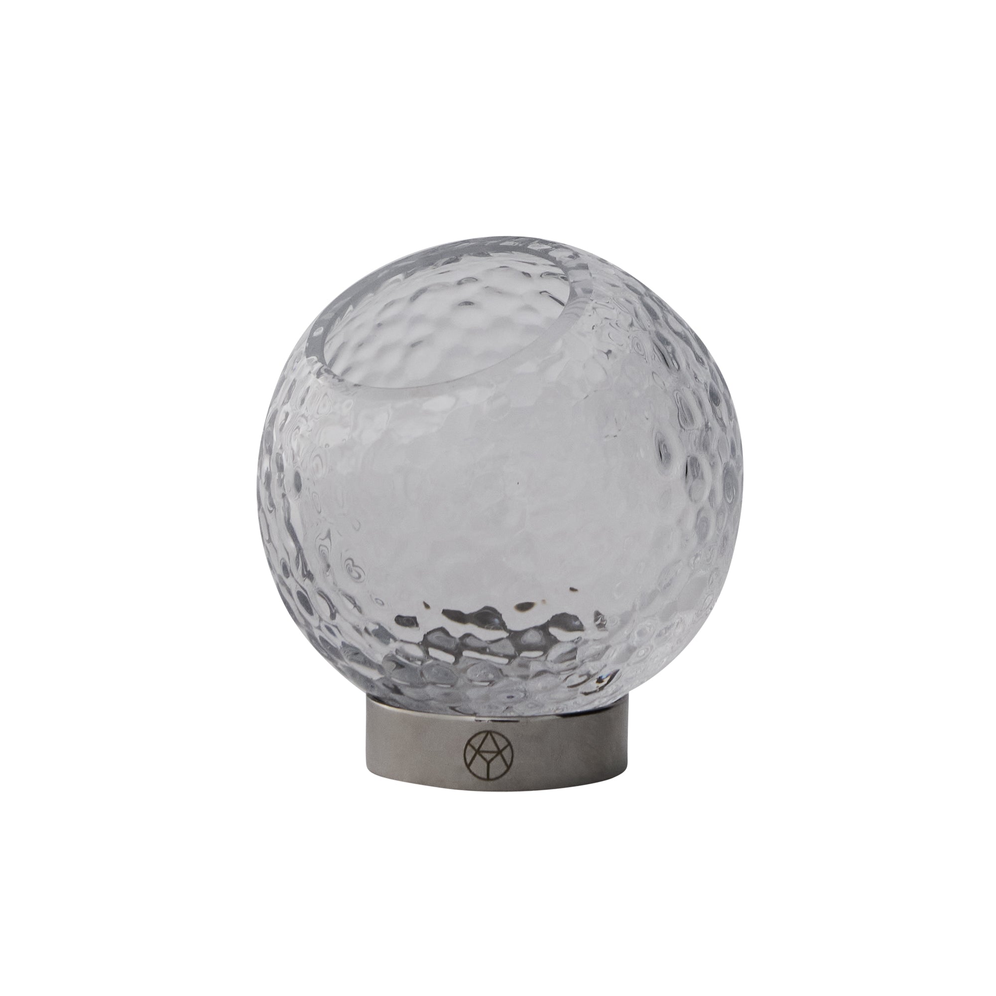 AYTM - Globe Bubbles Teelichthalter | silber