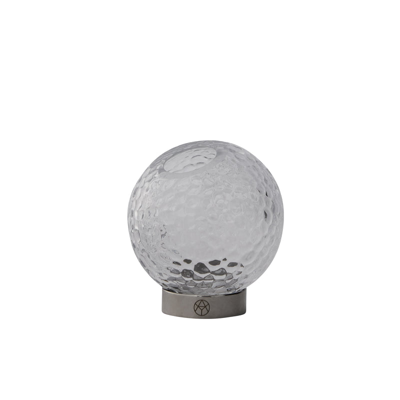 AYTM - Globe Bubbles Vase | Ø 10 cm / silber
