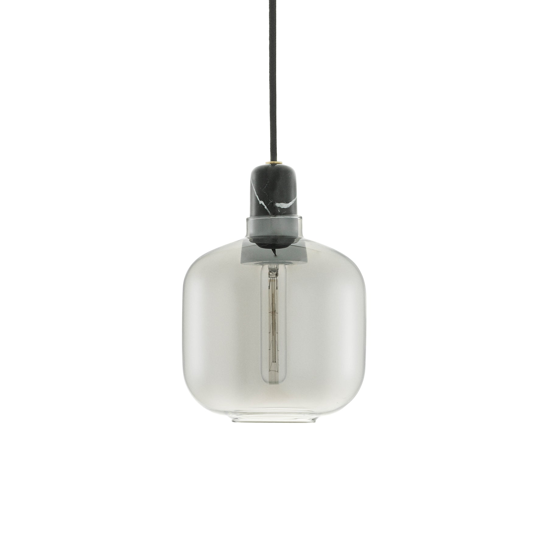 Normann Copenhagen - Amp Pendelleuchte | S / schwarz/rauch