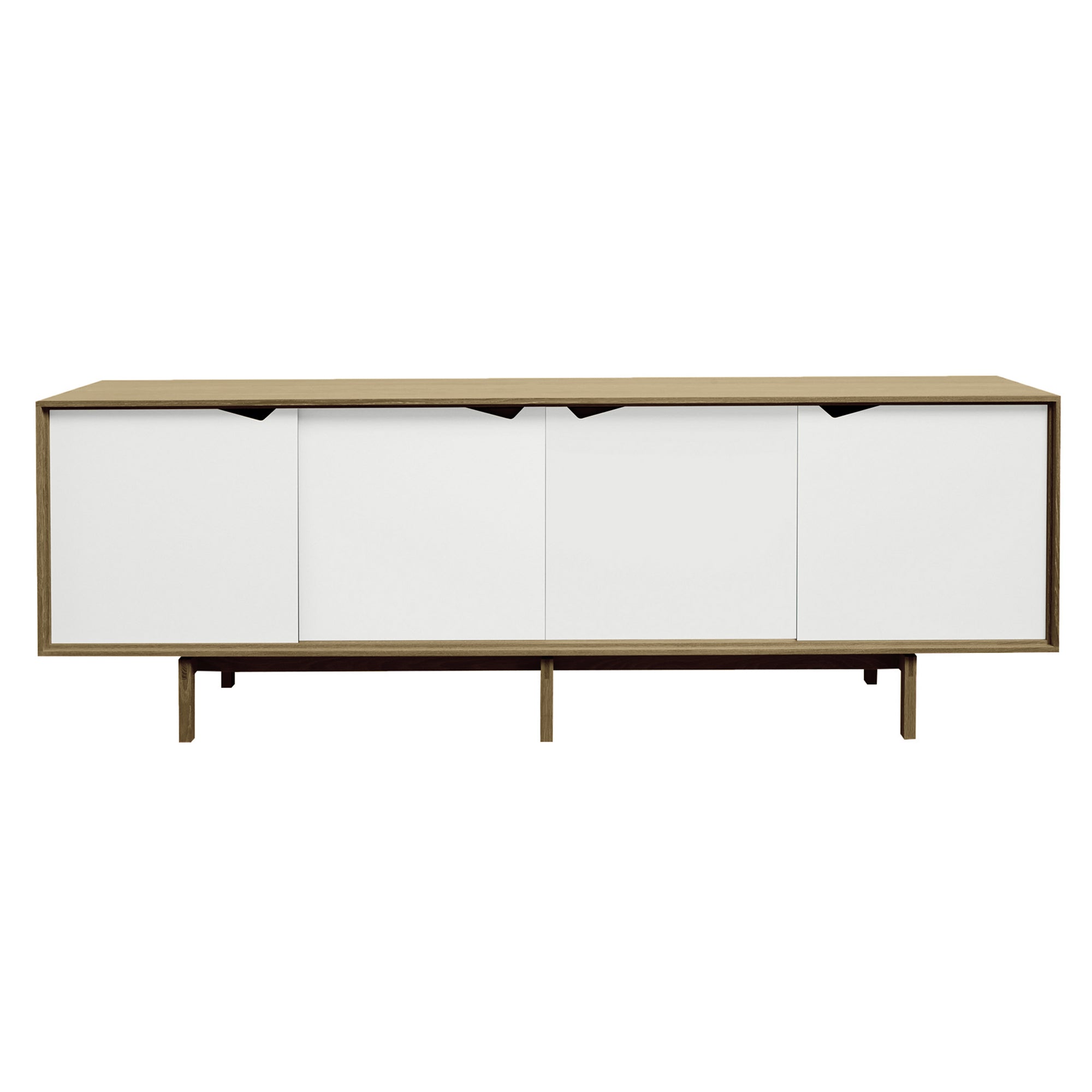 Andersen Furniture - S1 Sideboard | weiß / Eiche geölt
