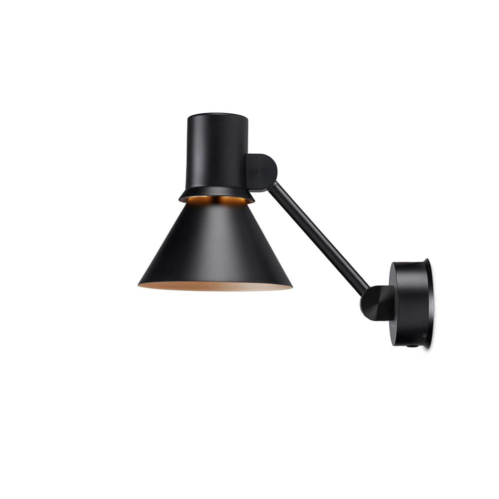 Anglepoise - Type 80 Wandleuchte W2 | ohne Kabel / schwarz matt, mit Kabel / schwarz matt