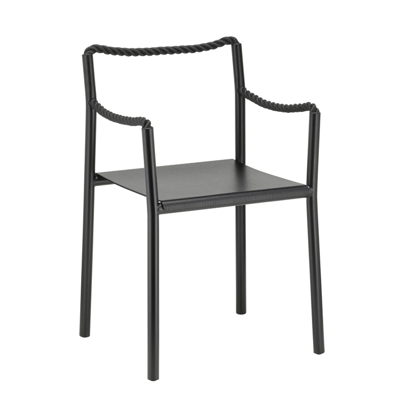 Artek - Rope Chair | schwarz/schwarz
