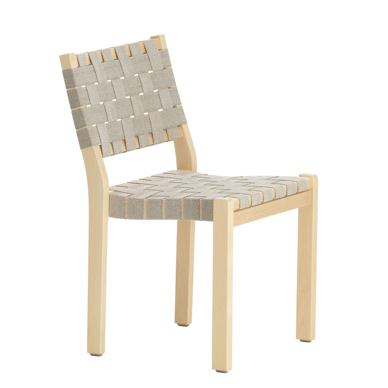 Artek - Stuhl 611 | natur-schwarz gemustert