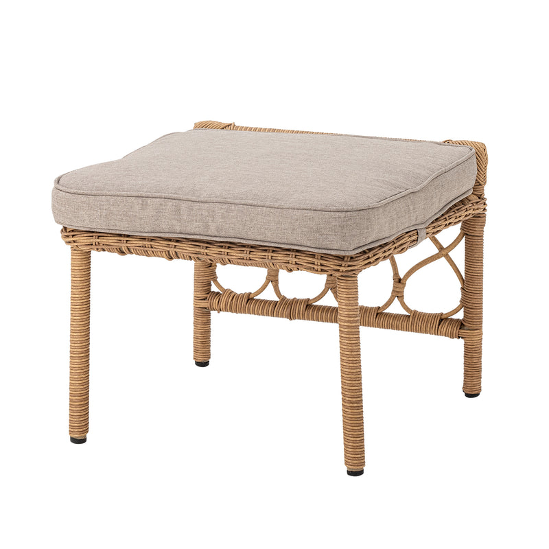 Bloomingville - Belluce Loungestuhl mit Hocker