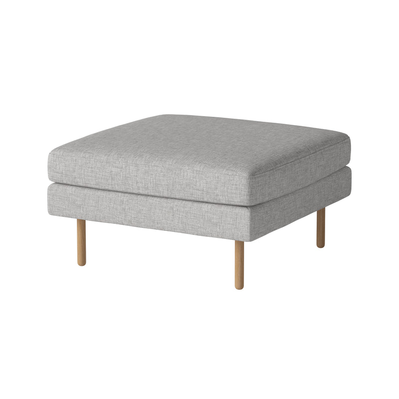 Bolia - Scandinavia Pouf | Nantes hellgrau / aus Aufbewahrung / 70 x 70 cm