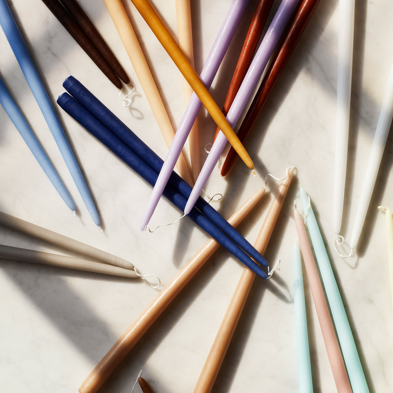 Broste Copenhagen - Tapers getauchte Spitzkerze