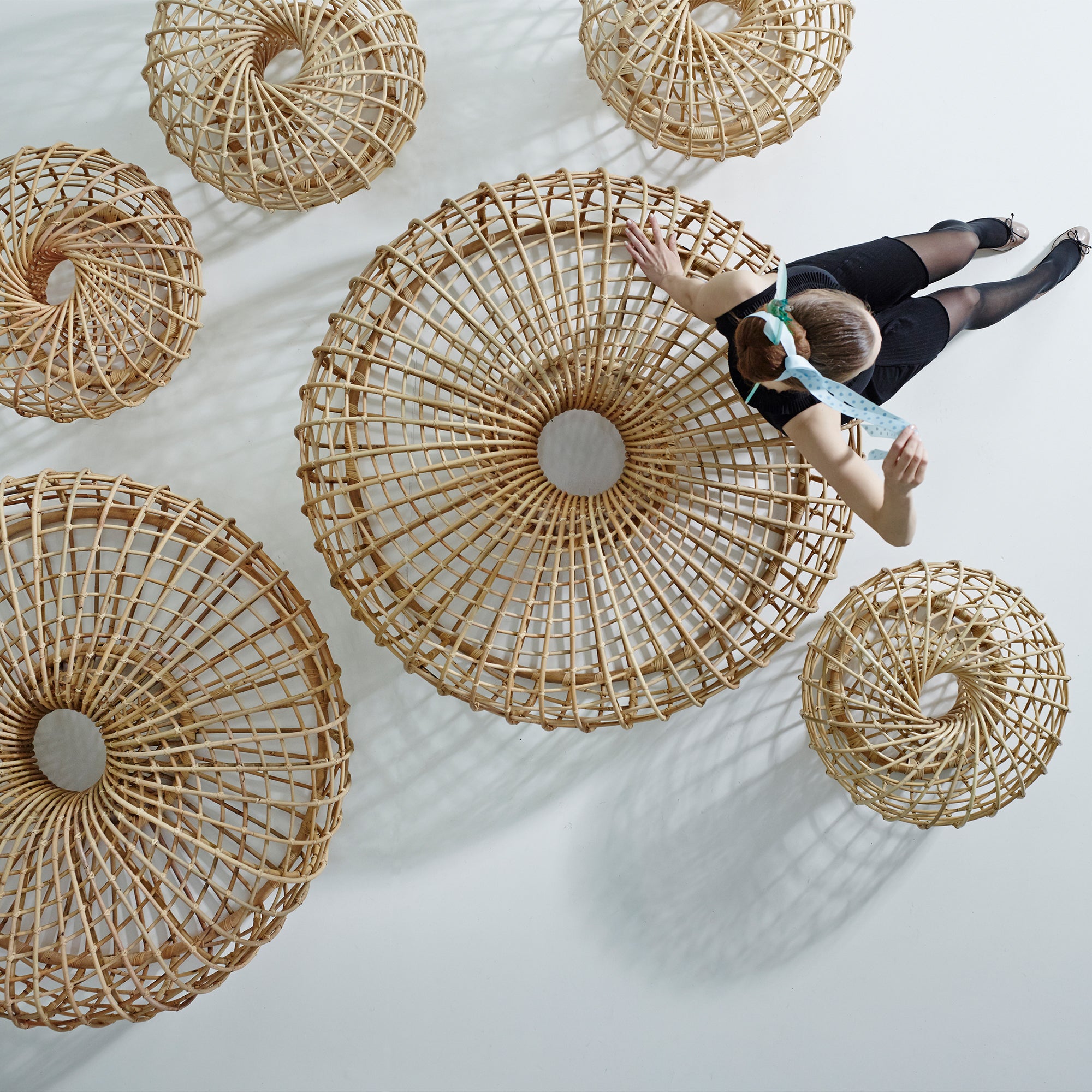 Cane-line - Nest Hocker Indoor | Ø 130 cm