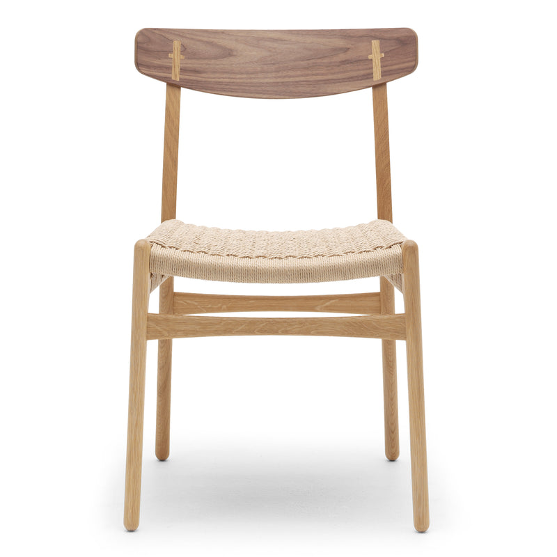 Carl Hansen - CH23 Stuhl | Eiche/Walnuß geölt