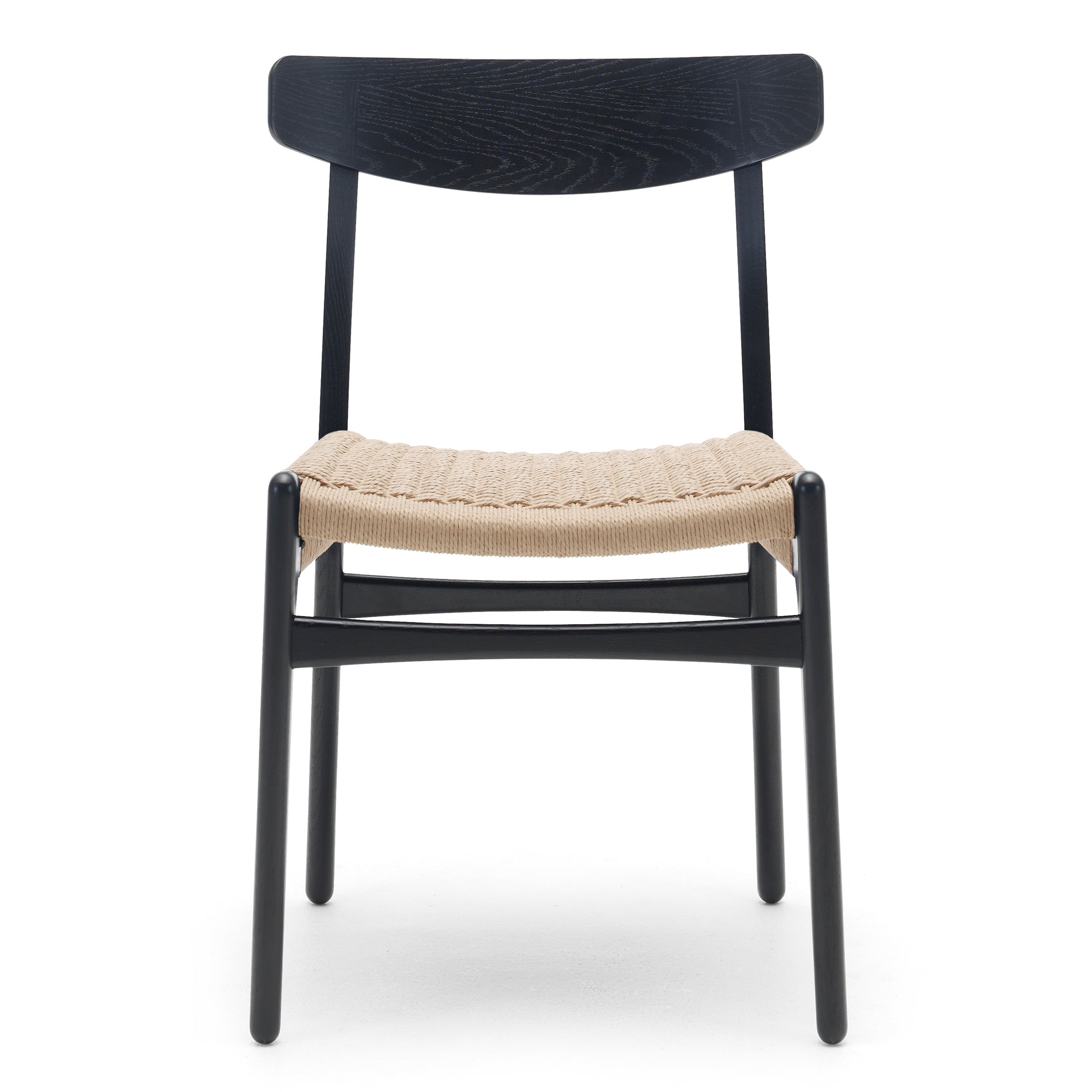 Carl Hansen - CH23 Stuhl | Eiche schwarz lackiert