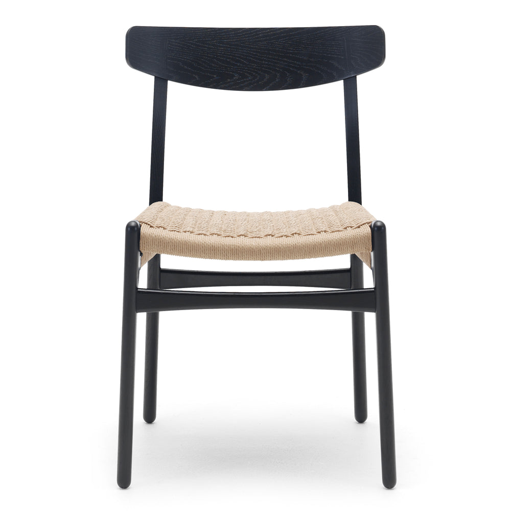 Carl Hansen - CH23 Stuhl | Eiche schwarz lackiert