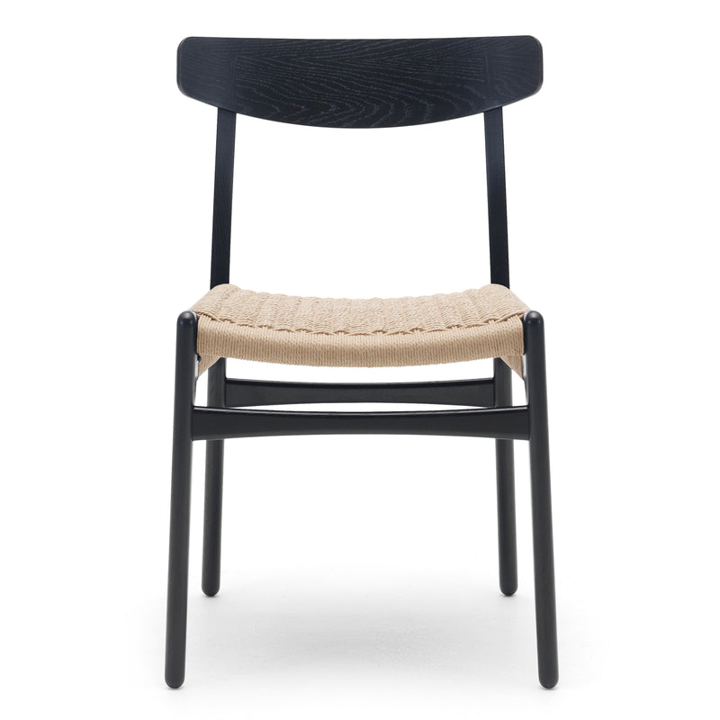 Carl Hansen - CH23 Stuhl | Eiche schwarz lackiert