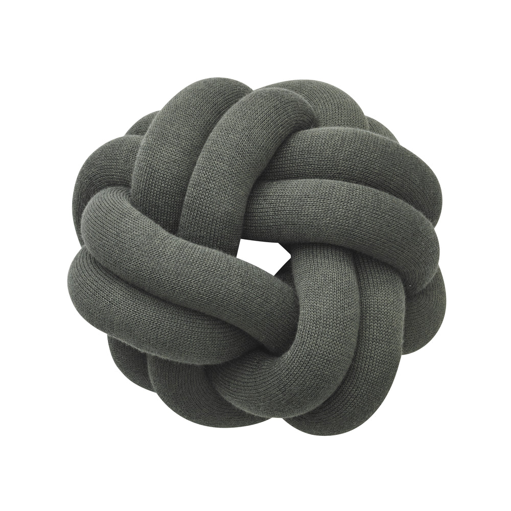 Design House Stockholm - Knot Kissen | waldgrün