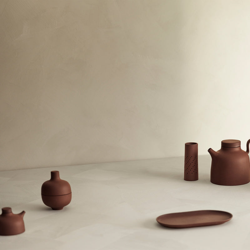 Design House Stockholm - Sand Secrets Schale mit Deckel