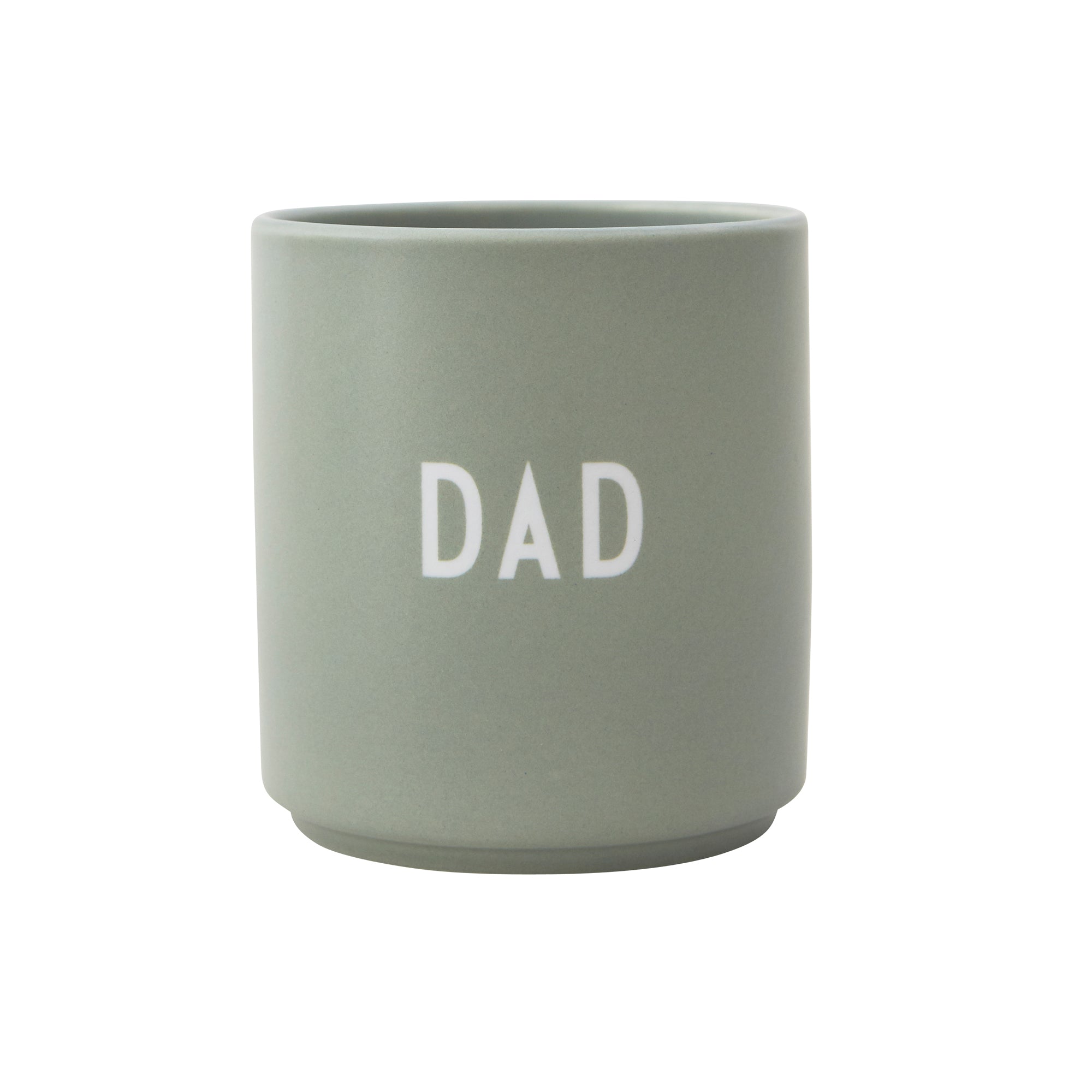 Design Letters - AJ Favourite Porzellan Becher | Dad / green  