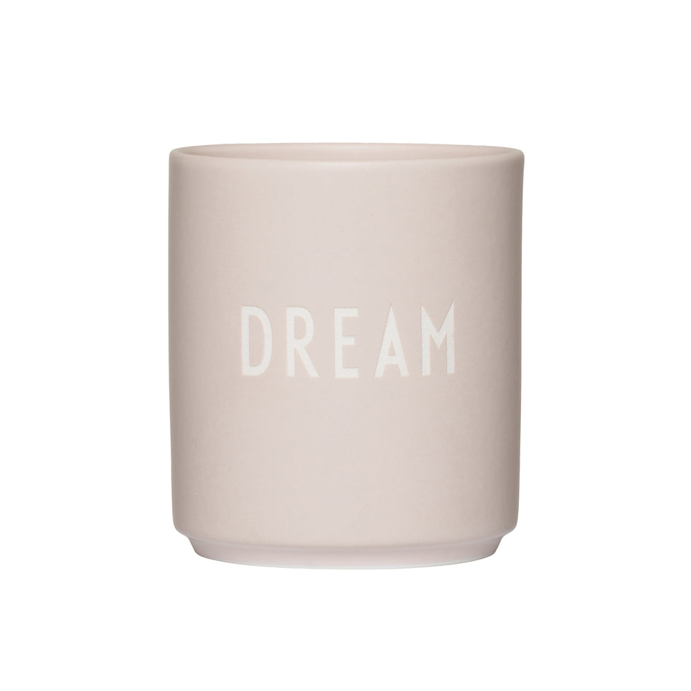 Design Letters - AJ Favourite Porzellan Becher | Dream / pastel beige