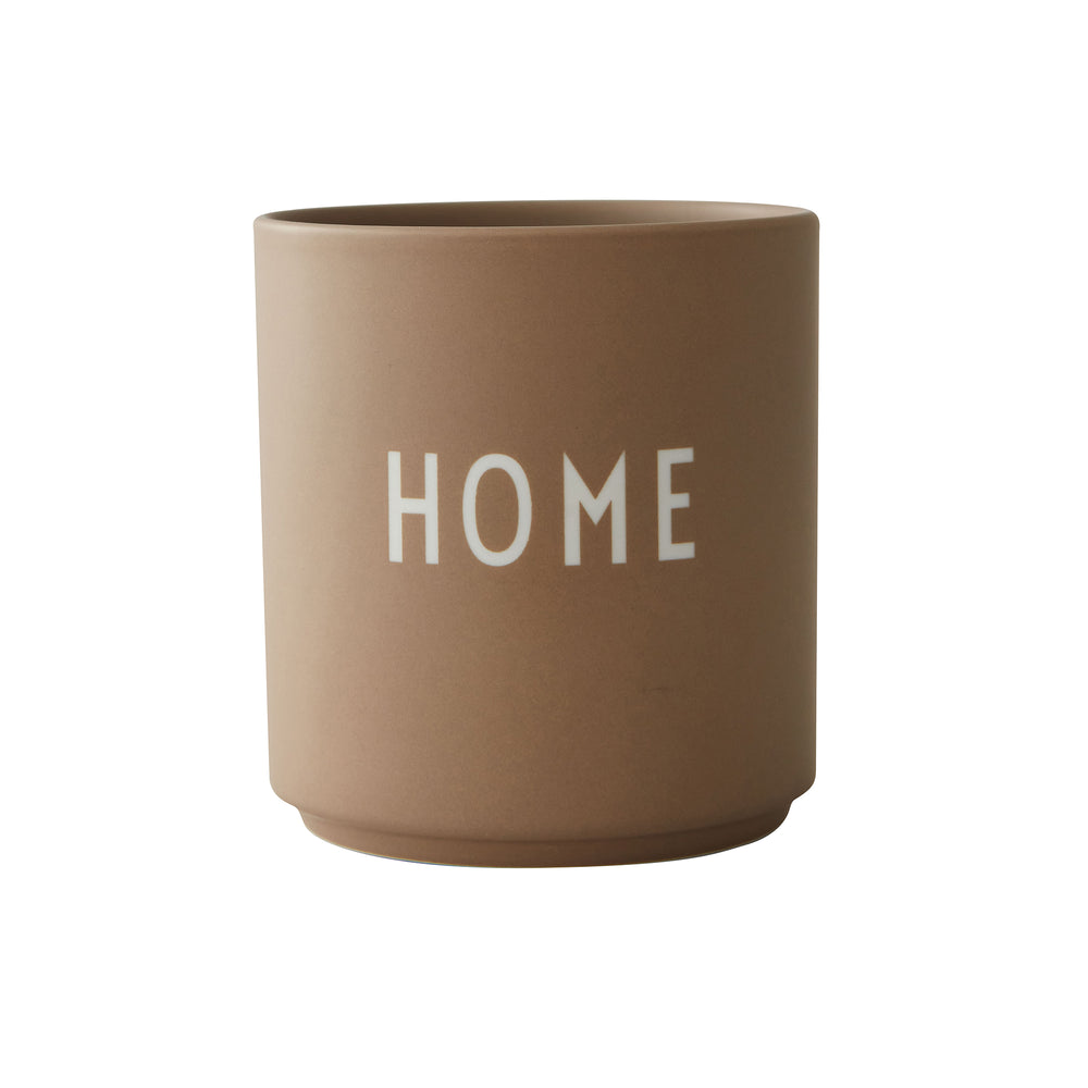 Design Letters - AJ Favourite Porzellan Becher | Home / braun