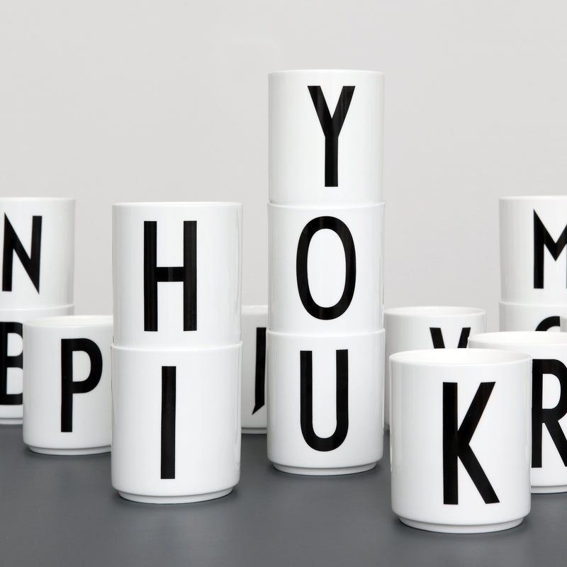 Design Letters - AJ Porzellan Becher