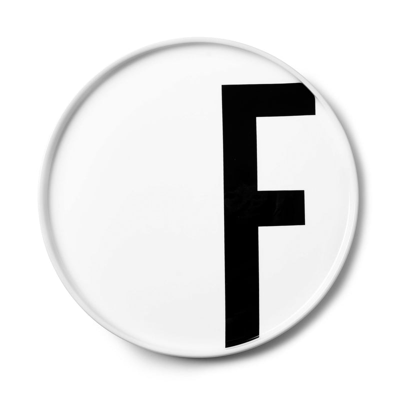 Design Letters - AJ Porzellan Teller | F