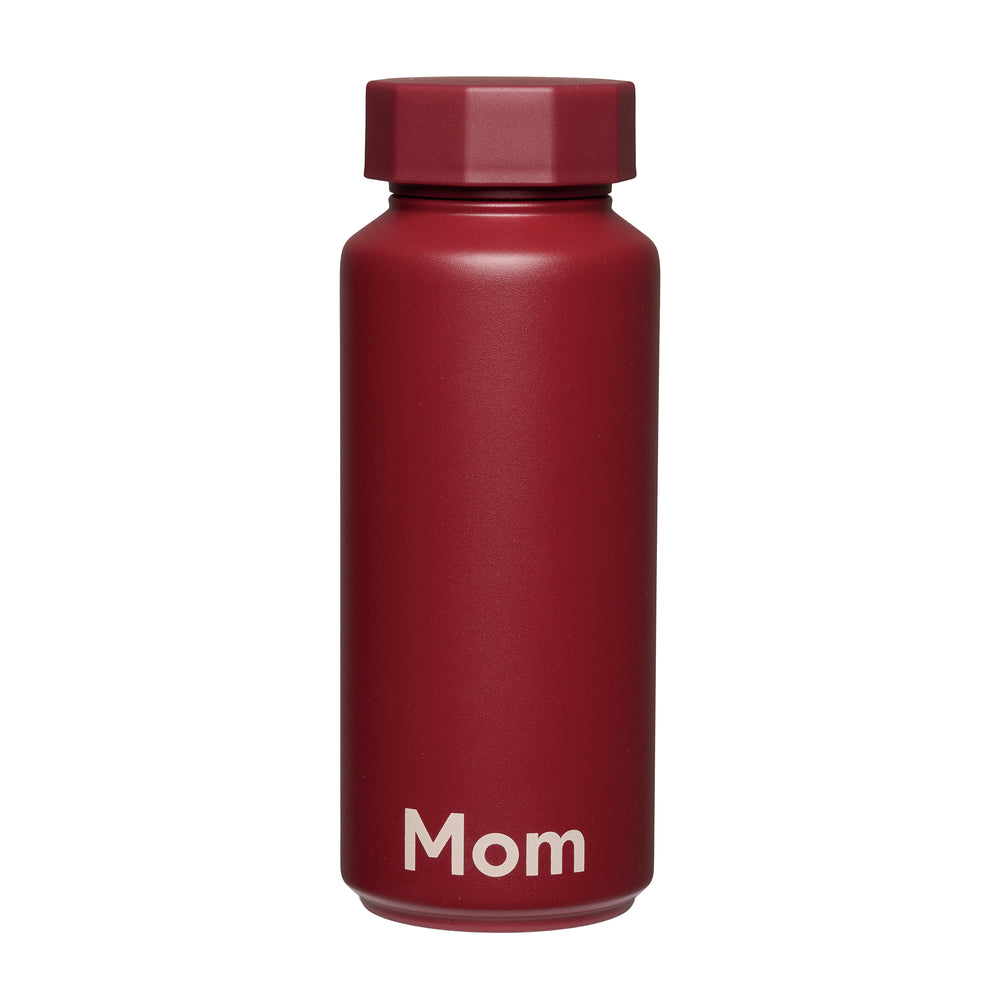 Design Letters - AJ Thermosflasche Hot &amp; Cold | burgundy (Mom)