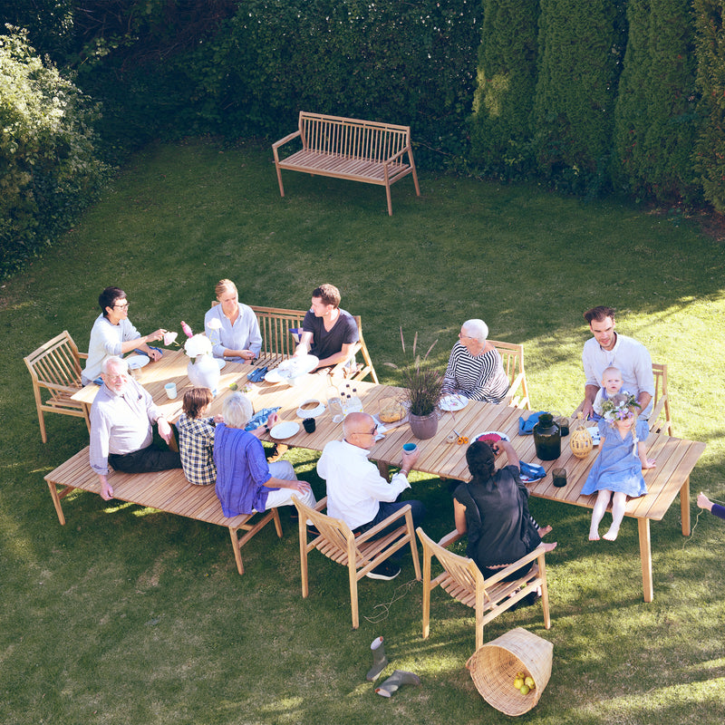 FDB Møbler - Gartenbank ohne Rückenlehne
