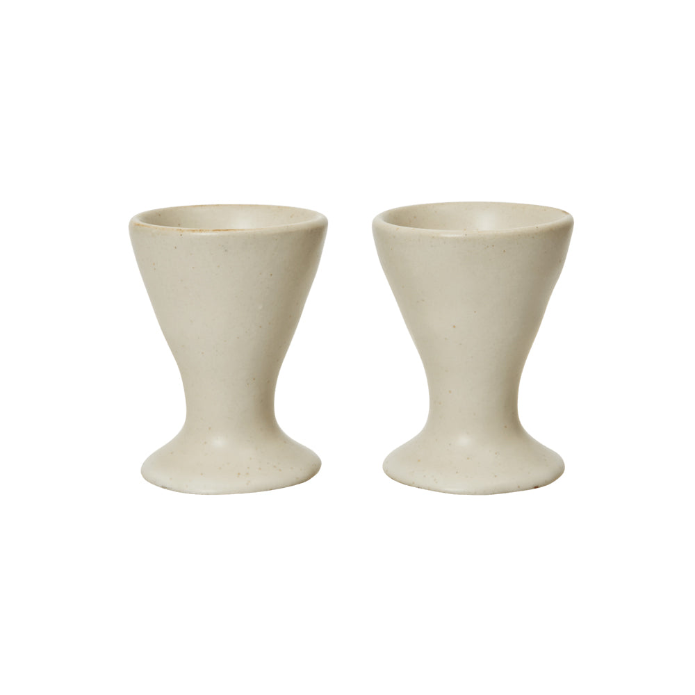 Ferm Living - Flow Eierbecher | weiß