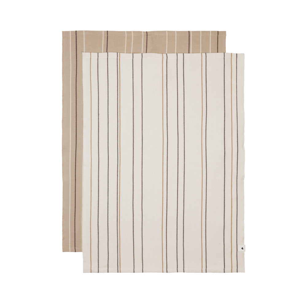 Ferm Living - Ito Geschirrtuch | pergament/kaschmir