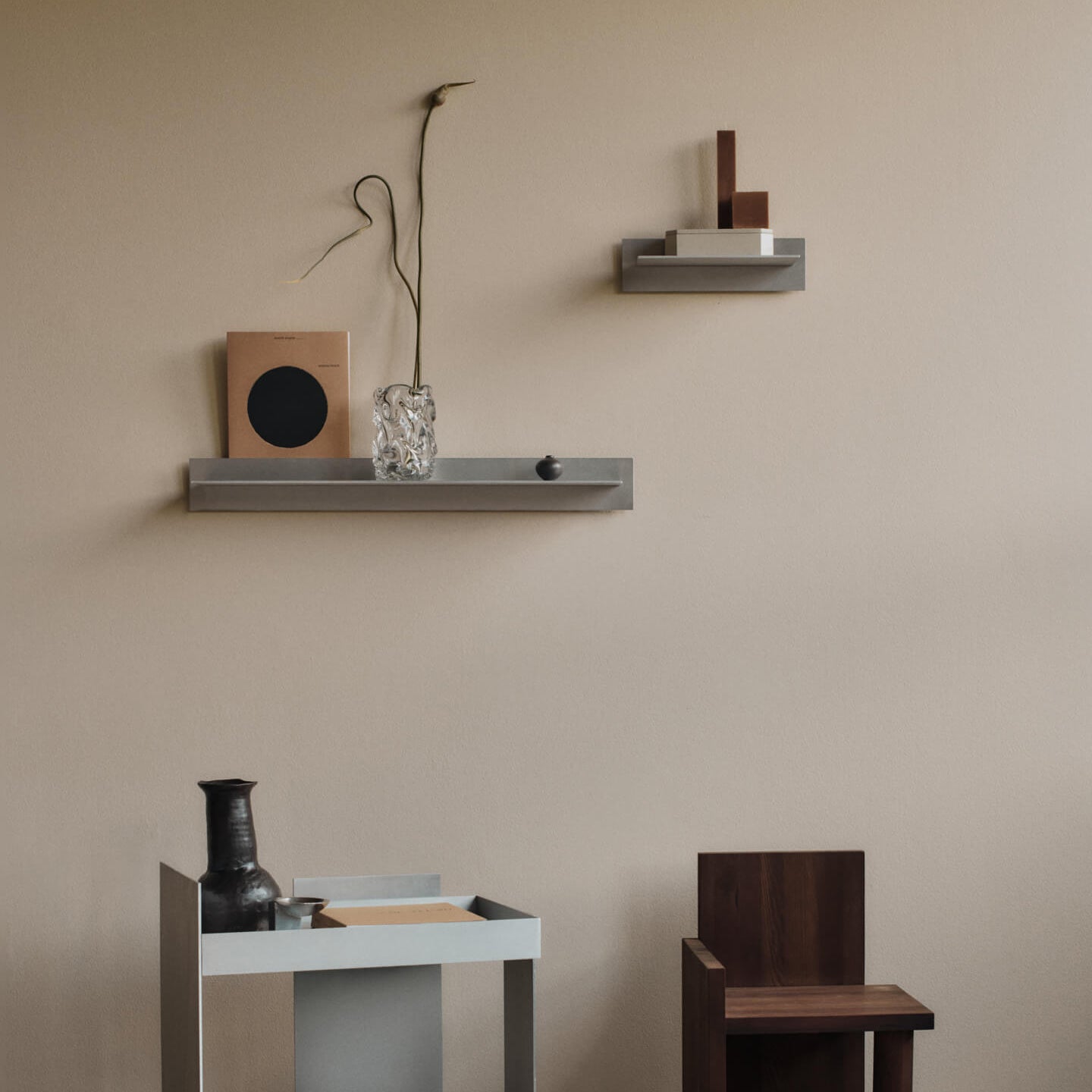 Ferm Living - Lager Single Wandregal | 35 cm