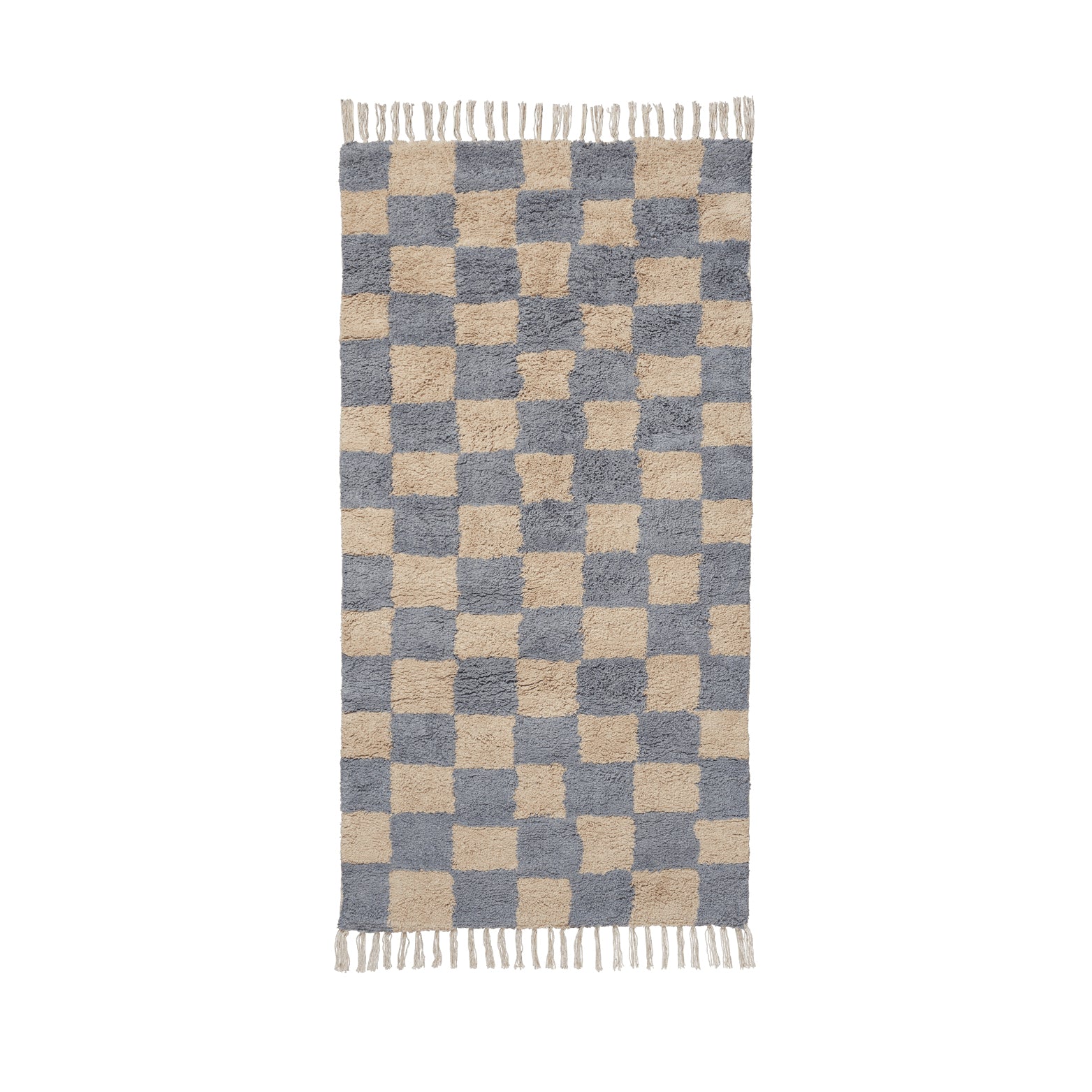 Ferm Living - Mara Kinderteppich | mist blue