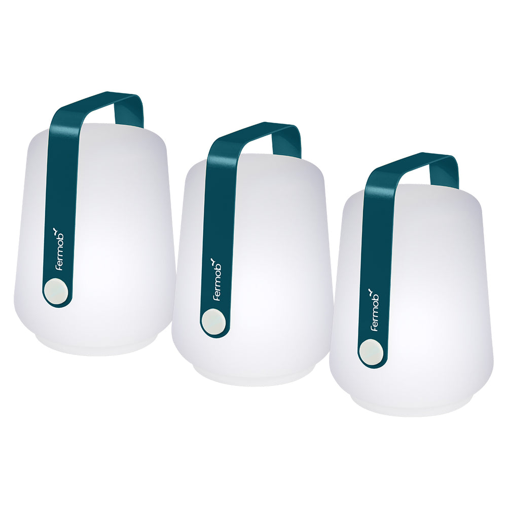 Fermob - Balad Akku LED-Leuchte Set | acapulcoblau