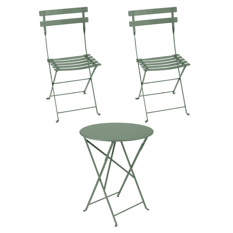 Fermob - Bistro Klapptisch + 2 Klappstühle | kaktus