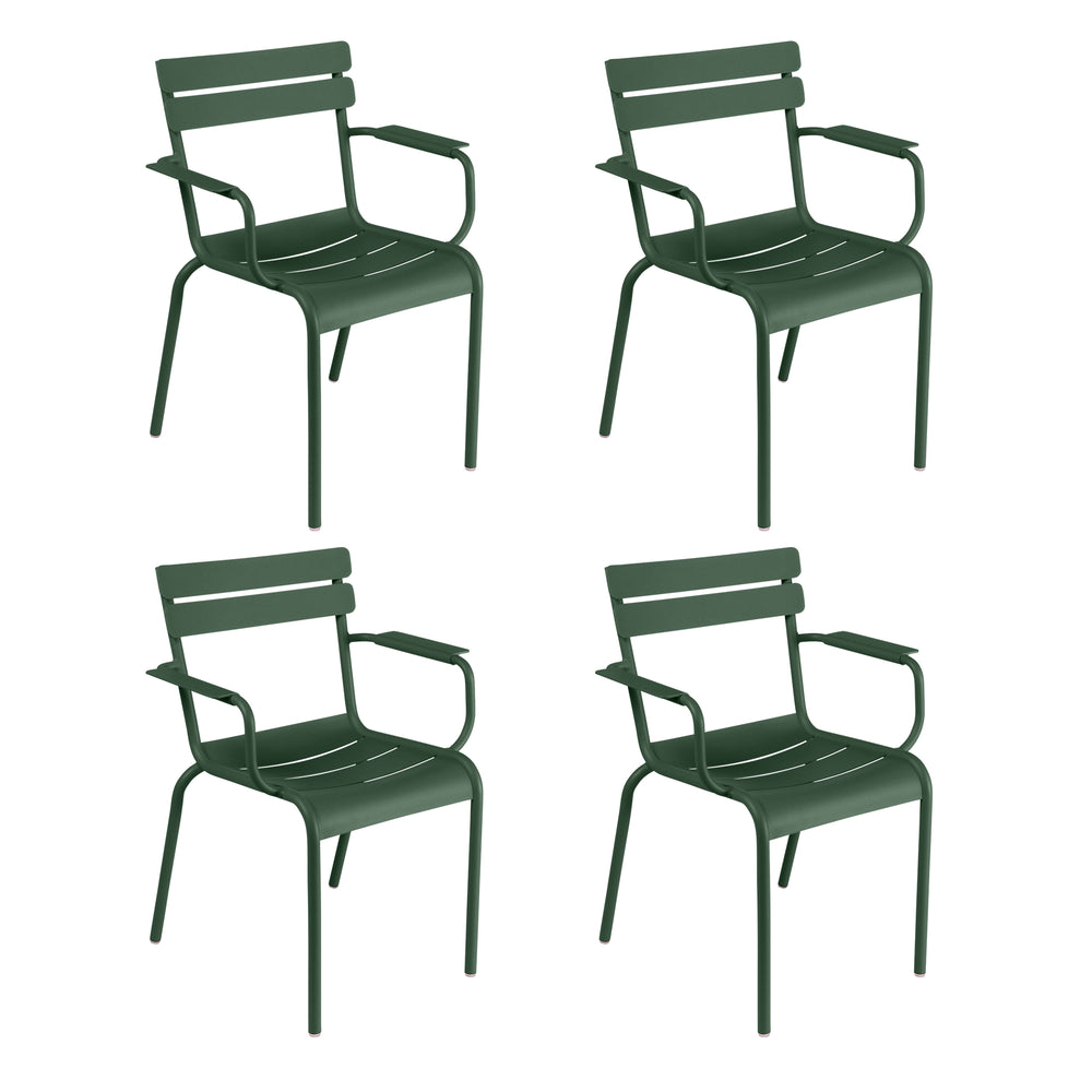 Fermob - Luxembourg Sessel Set | zederngrün