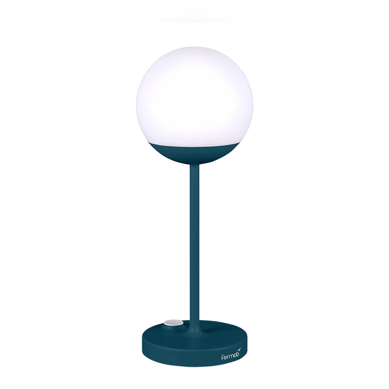 Fermob - Mooon! Akku LED-Leuchte | acapulcoblau