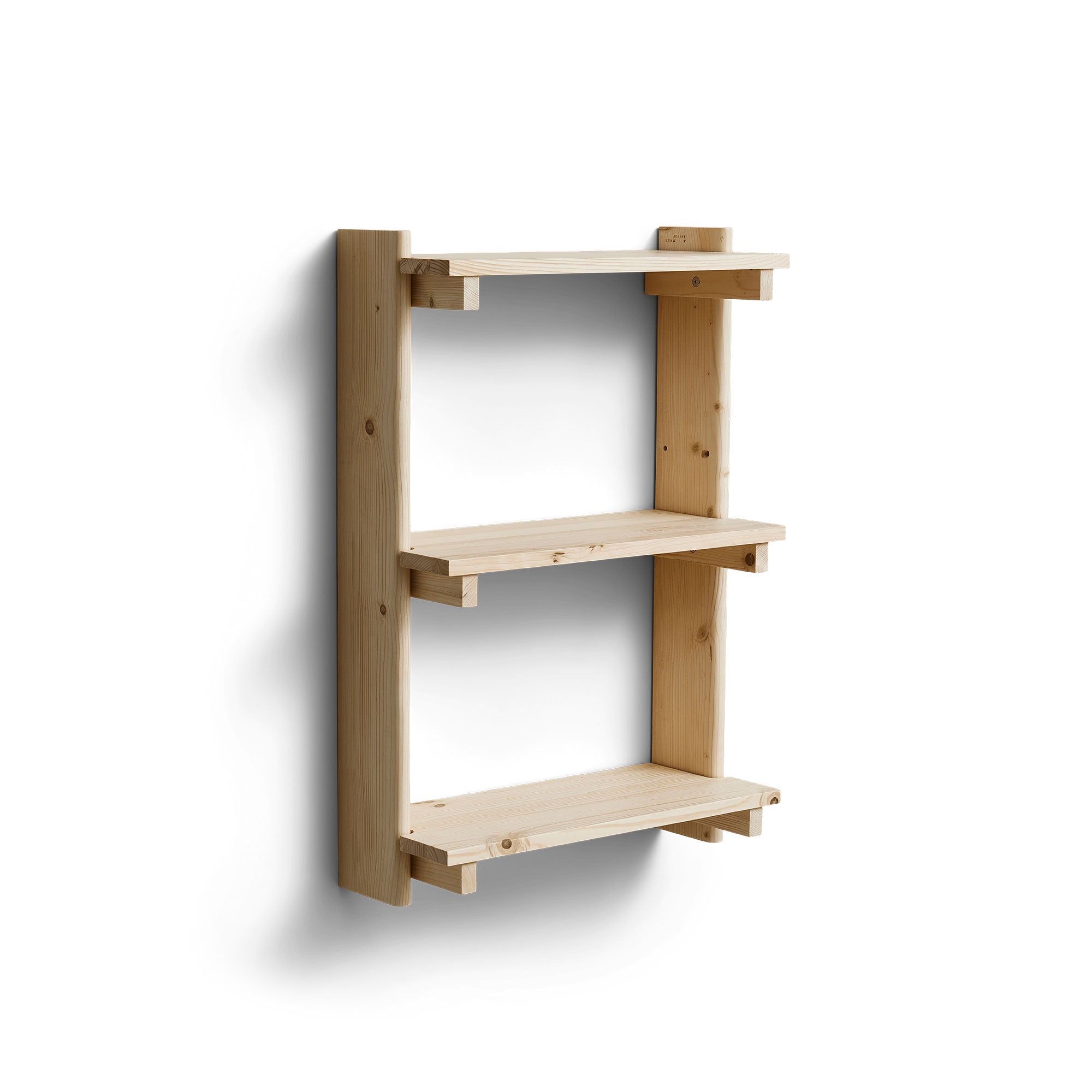 Form &amp; Refine - Beam Wandregal | 60 x 90,5 cm / Kiefer matt lackiert