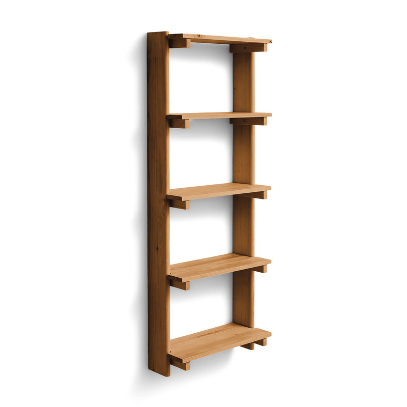 Form &amp; Refine - Beam Wandregal | 60 x 167 cm / dunkelbraun