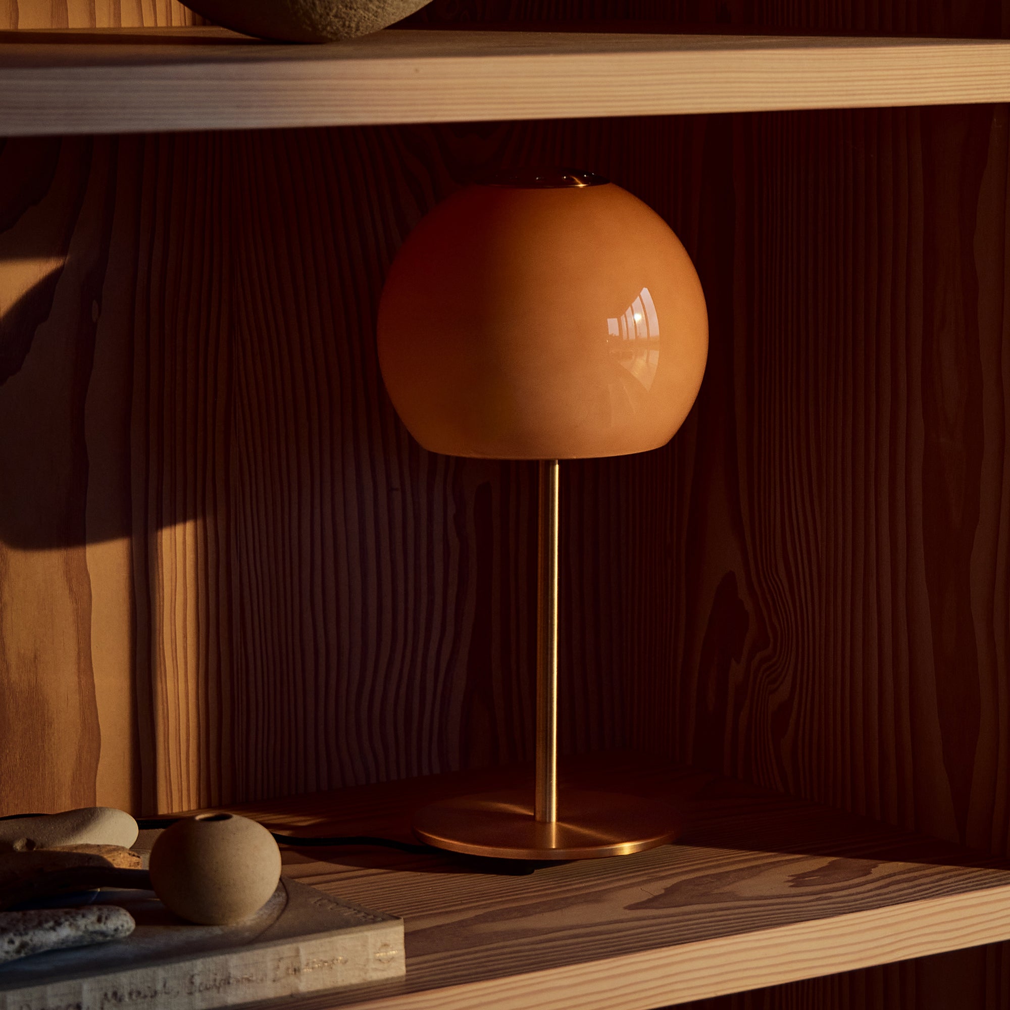 Frandsen - Ball Tischleuchte Glas | amber