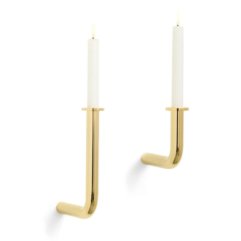 Frederik Roijé - Wall of Flame Kerzenhalter | Set / gold