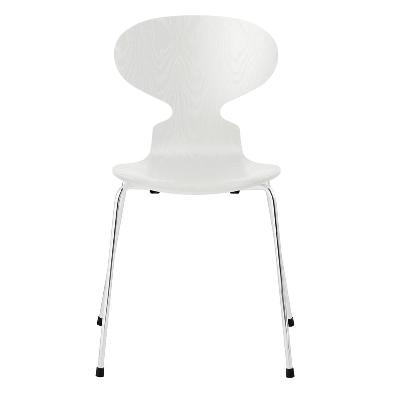 Fritz Hansen - Stuhl Ameise | weiß / verchromt